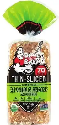 Kroger Dave's killer bread organic thin-sliced bread offer