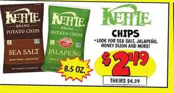 Ollie's Kettle chips offer