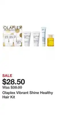 Kohl's Olaplex vibrant shine healthy hair kit offer