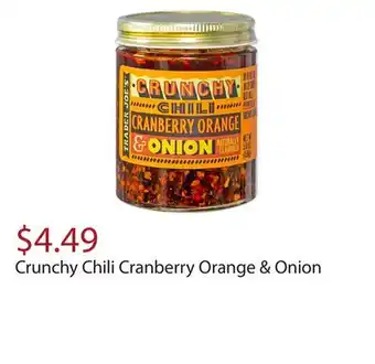 Trader Joe's Crunchy chili cranberry orange & onion offer