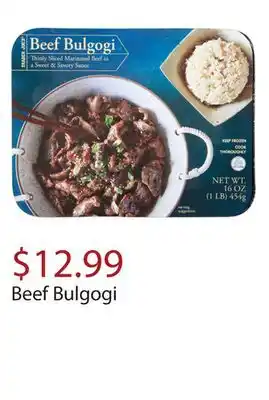 Trader Joe's Beef bulgogi offer