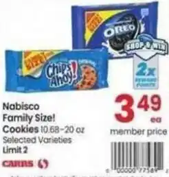 Safeway Nabisco Family Size! Cookies offer