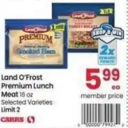 Safeway Land O'Frost Premium Lunch Meat offer