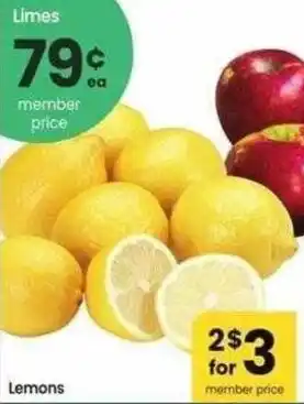 Safeway Lemons offer