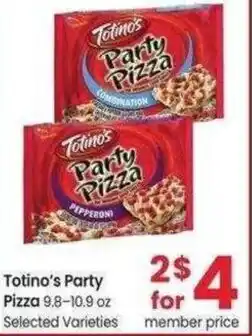 Safeway Totino's Party Pizza offer