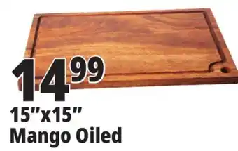 Ocean State Job Lot Smith & callahan oiled mango wood cutting board offer
