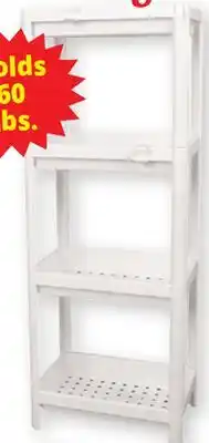 Ocean State Job Lot 4-tier ventilated shelf offer