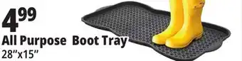Ocean State Job Lot Indoor and outdoor all purpose boot tray, 15 x 28 offer