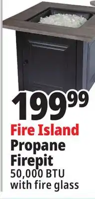 Ocean State Job Lot Fire island lp gas outdoor fire pit offer