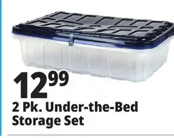 Ocean State Job Lot Mr. fresh under the bed storage bins, 2 count offer