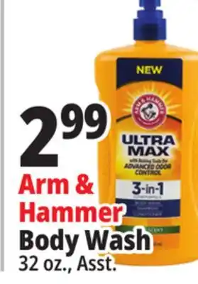 Ocean State Job Lot Arm & hammer body wash offer