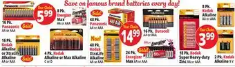Ocean State Job Lot Batteries offer