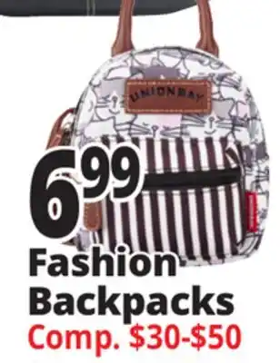 Ocean State Job Lot Fashion backpacks offer