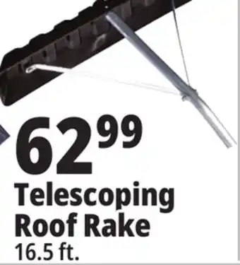 Ocean State Job Lot Telescoping roof rake offer