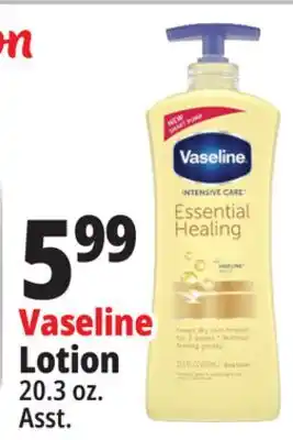 Ocean State Job Lot Vaseline lotion offer