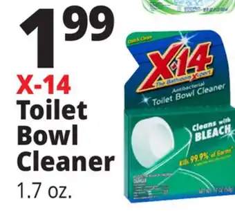 Ocean State Job Lot X-14 toilet bowl cleaner offer