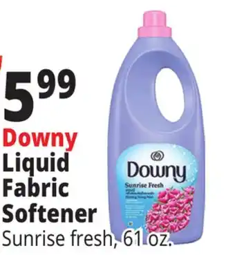 Ocean State Job Lot Downy liquid fabric softener offer