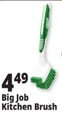 Ocean State Job Lot Big job kitchen brush offer