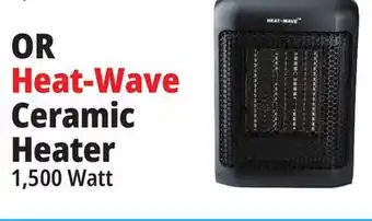 Ocean State Job Lot Heat-wave ceramic heater offer