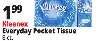 Ocean State Job Lot Kleenex everyday facial tissue, 8 count offer