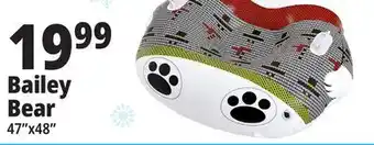 Ocean State Job Lot Bestway h2ogo! snow bailey the bear snow tube, 47 x 48 offer