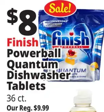 Ocean State Job Lot Finish powerball quantum lemon dishwasher tabs, 36 count offer