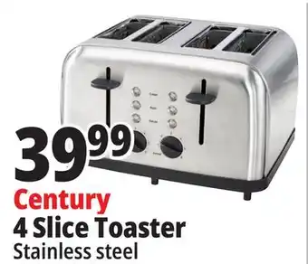 Ocean State Job Lot Century 4 slice toaster offer