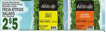 C Town Fresh attitude salads offer