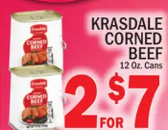C Town Krasdale corned beef offer