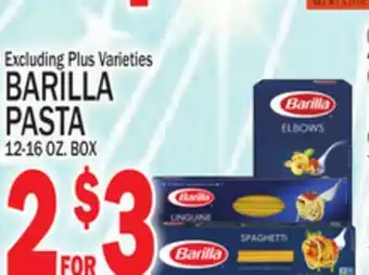 C Town Barilla pasta offer