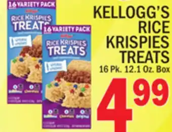 C Town Kellogg's rice krispies treats offer