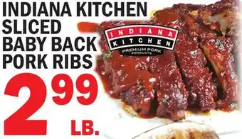 C Town Indiana kitchen baby back pork ribs offer