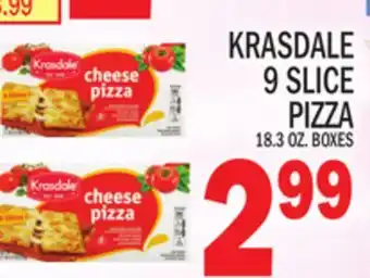C Town Krasdale 9 slice pizza offer