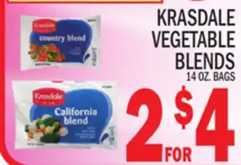 C Town Krasdale vegetable blends offer