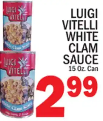 C Town Luigi vitelli white clam sauce offer