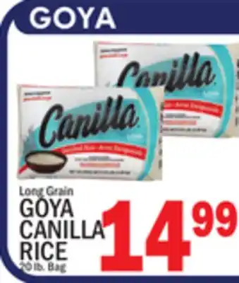 C Town Goya canilla rice offer