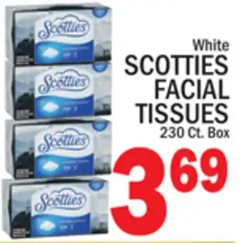 C Town Scotties facial tissues offer