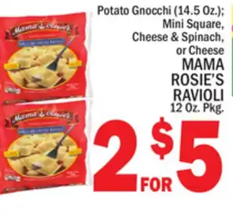 C Town Mama rosie's ravioli 12 oz. pkg offer