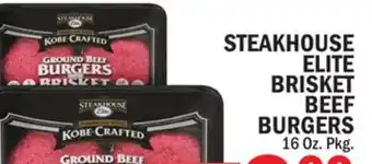 C Town Steakhouse elite brisket beef burgers offer
