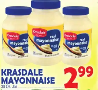 Bravo Supermarkets Krasdale mayonnaise offer