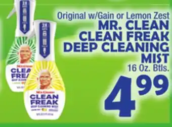 Bravo Supermarkets Mr. clean clean freak deep cleaning mist offer