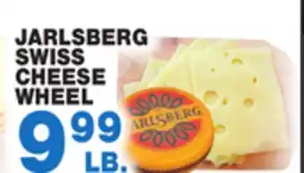Bravo Supermarkets Jarlsberg swiss cheese wheel offer