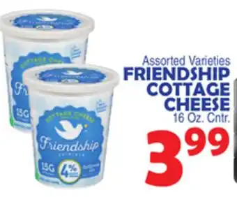 Bravo Supermarkets Friendship cottage cheese offer