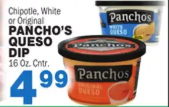 Bravo Supermarkets Pancho's queso dip offer