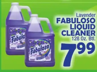 Bravo Supermarkets Fabuloso liquid cleaner offer