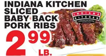 Bravo Supermarkets Indiana kitchen baby back pork ribs offer