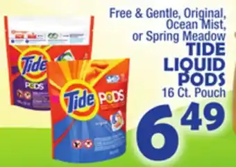 Bravo Supermarkets Tide liquid pods offer