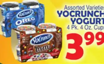 Bravo Supermarkets Yocrunch yogurt offer