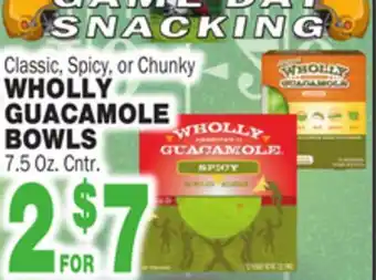 Bravo Supermarkets Wholly guacamole bowls offer