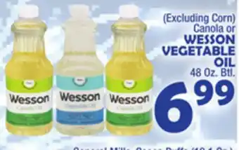 Bravo Supermarkets Wesson vegetable oil offer